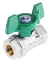 141-7721 RS PRO Brass Full Bore, 2 Way, Ball Valve, Threaded, BSPP 1/4in