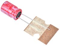860160574013 Wurth Elektronik 100μF Aluminium Electrolytic Capacitor 35V dc, Radial, Through Hole -