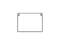 1set411022r0000 PVC Cable Trunking Accessory, 80 x 60mm