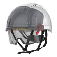 amb240-005-f00 JSP EVO VISTAlens White Safety Helmet, AdjustableVentilated
