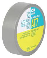 at7 Advance Tapes AT7 Grey PVC Electrical Tape, 19mm x 20m