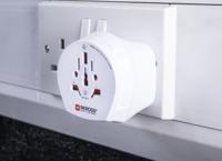 821-1242 SKROSS Australia, China, Europe, Italy, Switzerland, UK, USA to Europe, UK Travel Adapter, Rated At 7A