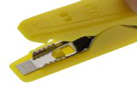 930317803 Hirschmann Test & Measurement Crocodile Clip 2 mm Connection, Brass, Bronze Contact, 8A, Yellow