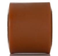 1537-cc LAG Orange Polyurethane Abrasion Resistant, High Load Capacity, Laceration Resistant, Non-Marking Trolley Wheel, 700kg