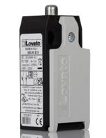 kba1s11 Lovato K Series Plunger Limit Switch, NO/NC, IP20, IP65, SPST-NC, SPST-NO, Thermoplastic Housing, 690V ac Max, 10A Max