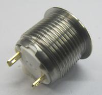 175-9596 RS PRO Push Button Switch, Momentary, Panel Mount, 16mm Cutout, SPST, 36V dc, IP67