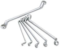 105-j10 SAM 10-Piece Spanner Set, 6 x 7 → 30 x 32 mm, Chrome Vanadium Steel