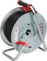 1207941 brennenstuhl 25m 4 Socket Type E - French Cable Reel Open Reel, 230 V, IP44