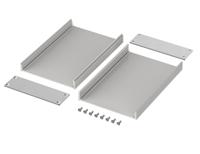 97115160hmt1-filotec-f-1032-160-set Bopla Filotec (Set) Series Aluminum (Anodized) Aluminium Enclosure, IP40, Aluminum (anodized) Lid, 160 x 105 x 32mm