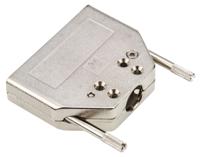 8655mh2511lf Amphenol FCI 8655MH Series Die Cast Zinc D-sub Connector Backshell, 25 Way, Strain Relief