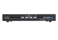 cs1184d4c Aten 4 Port USB DVI KVM Switch, Stereo 3840 x 2160 Maximum Resolution