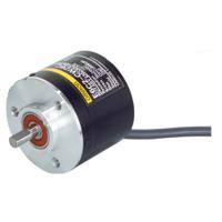 e6c2-cwz6c-100pr-2m Omron E6C2 Series Incremental Incremental Encoder, 100 ppr, NPN Open Collector Signal, Solid Type, 6mm Shaft