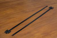 547-4406 RS PRO Cable Tie, Releasable, 450mm x 10 mm, Metallic 316 Stainless Steel, Pk-100