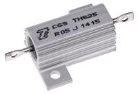 ths25r05j TE Connectivity, 50mΩ 25W Wire Wound Chassis Mount Resistor THS25R05J ±5%