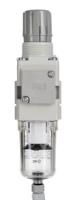 aw20-f02-a SMC AW-A Filter Regulator, 5μm, G 1/4, Auto, 0.5 → 7 bar