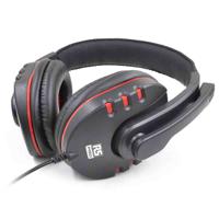 201-3520 RS PRO Black, Red Wired Over Ear Headset