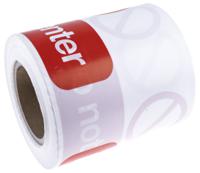 866-068 RS PRO Red/White Polyethylene 100m Barrier Tape