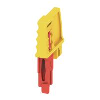 2710400000 Weidmüller, LL TTB 6/2 CM YL Locking Lever for use with  for use with Terminal Blocks