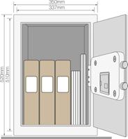 ysfm520eg1 Yale 49.8L Safe Safe