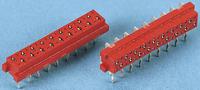9-215460-0 TE Connectivity Micro-MaTch Series Right Angle Through Hole Mount PCB Socket, 20-Contact, 2-Row, 2.54mm Pitch, Solder