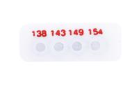 286-131 RS PRO Non-Reversible Temperature Sensitive Label, 138°C to 154°C, 4 Levels