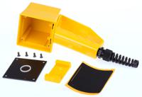 292110000 Rose Pilot Series Yellow Polyamide Handheld Enclosure, Display Window, IP65, 85 x 85 x 191mm