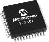 tc7107ckw Microchip TC7107CKW MQFP Display Driver, 24 Segment, 44 Pin, 5 V