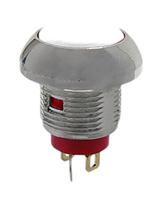 891-9851 RS PRO Illuminated Miniature Push Button Switch, Momentary, Panel Mount, 13.6mm Cutout, SPST, Blue LED, 250 V ac @ 200