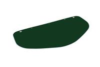 pr01094sp Gentex Green Visor for use with Pureflo ESM+ PF33 Helmet