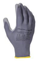 2400250-09 Honeywell Safety Grey Nylon Polyamide Work Gloves, Size 9, Polyurethane Coating