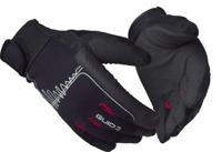 guide-8010-taille-9 GUIDE GLOVES GUIDE 8010 Black Polyester, Synthetic Leather Work Gloves, Size 9