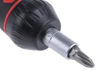 mdr908s Teng Tools 1/4 in Hexagon Hexagon Ratchet Screwdriver, 100 mm length