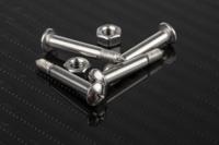 842-8330 RS PRO Unpainted Stainless Steel Terminal Box, IP66, 150 x 150 x 80mm