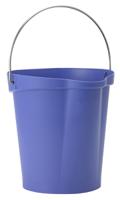 56868 12L Plastic Purple Bucket With Handle