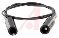 bu-3030-a-24-0 Mueller Electric Crocodile Clip Lead, 10A, 300V, Black, 600mm Lead Length