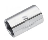 jh-17 SAM 3/8 in Drive 17mm Standard Socket, 6 point, 28 mm Overall Length