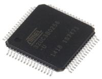 at32uc3b0256-a2ut Microchip, 32 bit AVR32, AT32UC3B Microcontroller, 60 MHz, 256kB FLASH, 64-Pin TQFP
