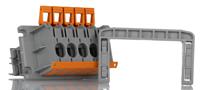 1821083 Phoenix Contact PLW 16-6/5-10 Series Feed Through Terminal Block, 5-Contact, 10mm Pitch, Panel Mount, 1-Row, Screw