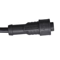 au-06bmmm-ql8d01 Amphenol Industrial Male 6 way X Lock A size to Unterminated Free End Sensor Actuator Cable, 1 m