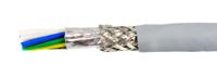 78330-sl005 Alpha Wire Ecogen Ecocable Mini Control Cable, 10 Cores, 0.24 mm² 24 AWG, Screened, 30 m, Grey Modified Polyphenylene
