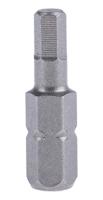 253-201 RS PRO Hexagon Screwdriver Bit, Hex 4 Tip