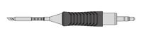 t0050108799 Weller RTMS 025 K MS 2.5 mm Knife Soldering Iron Tip for use with WXMPS-MS (Smart) Soldering Iron