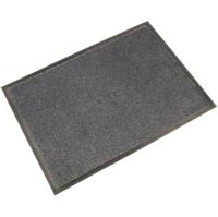 lm010602 Coba Europe COBAwash, Entrance Mat, Straight Set, Indoor Use, Black/Steel, 0.85m 1.5m 8mm