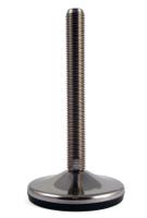 224-5806 RS PRO M24 100mm Dia. Rubber Adjustable Foot, 1500kg Static Load Capacity 10° Tilt Angle