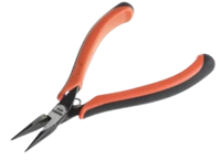 Bahco Long Nose Pliers, 135 mm Overall, Straight Tip, 25mm Jaw
