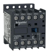 Schneider Electric CA2KN Contactor, 230 V Coil, 4-Pole, 10 A, 150 VA 230 V, 4 NO, 690V