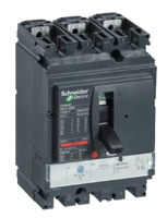 Schneider Electric LV430673, 3P 160 A MCCB Moulded Case Circuit Breaker, Breaking Capacity 100 kA Fixed Mount NSX Range LV4