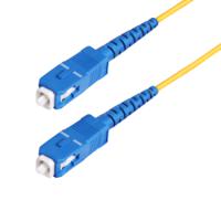 spsmscsc-os2-30m StarTech.com SC to SC Duplex Single Mode OS2 Fibre Optic Cable, Yellow, 30m