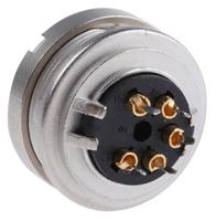 kgr-506 Lumberg, KGR 5 Pole M16 Din Socket, DIN EN 60529, 5A, 250 V ac IP40, Female, Panel Mount