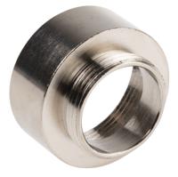 52004090 Lapp Cable Gland Adaptor, PG21 Exterior Thread, PG29 Interior Thread, Nickel Plated Brass, SKINDICHT Series